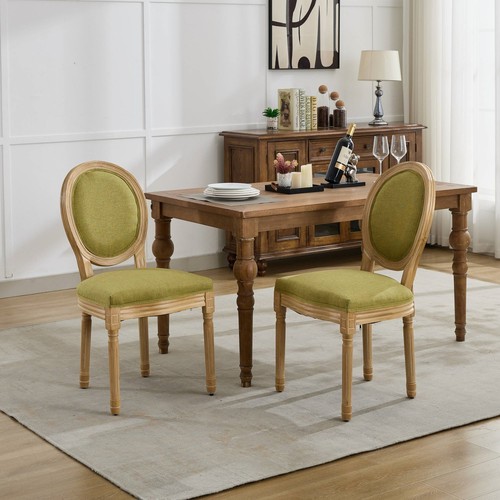 Set dining chairs - set, linen